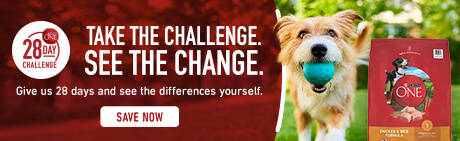 With proven nutrition from Purina ONE®, you’ll see visible differences from the first day. From a shiny coat to stronger muscles, including a healthy heart, you can join the nearly 2 million pet owners who have taken the 28-Day Challenge. Sign up today and save $3! SAVE HERE